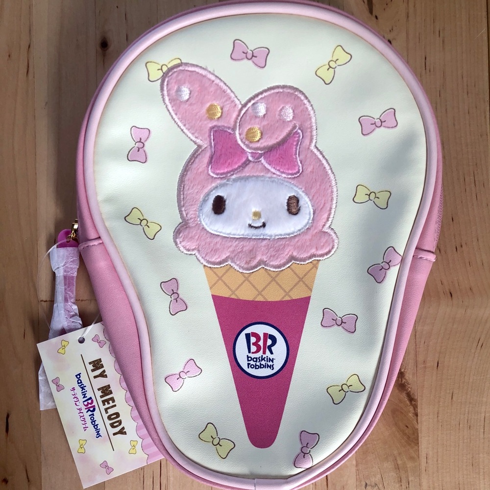 My Melody x Baskin Robbins Zipped Bag